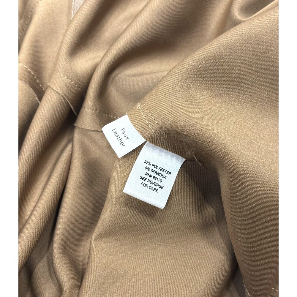 Truth by Republic Faux Suede Shirt Jacket Cafe Brown - Large - Picture 5 of 6